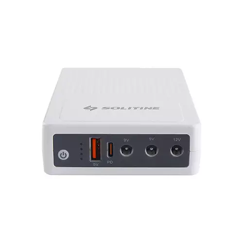 Solitine SOL-604 24W 10000mAh Lithium Premium Mini DC UPS with Adapter-gallery-1