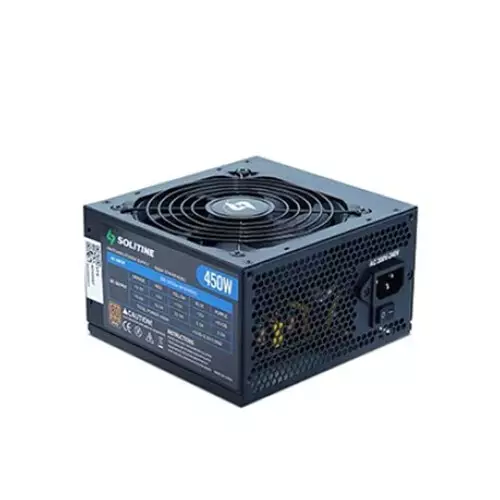Solitine STN-RP450BZ 450W 80 Plus Bronze Non-Modular Power Supply (Black)