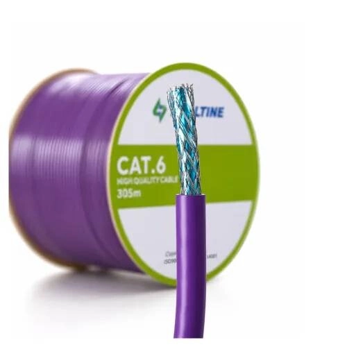 Solitine SOL6357-V-SF 305 Meter Cat-6 SFTP Cable Box - 1