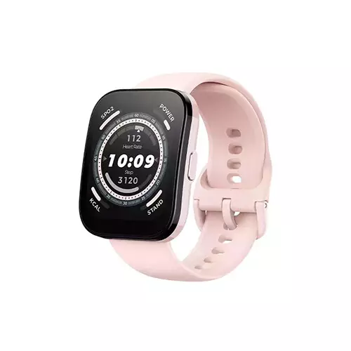 Amazfit Bip 5 BT 1.95 Inch GPS Calling Smart Watch (Pink)