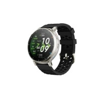 Amazfit Active 3 Premium 1.32 Inch Amoled Sapphire Display Smartwatch Apex Silver