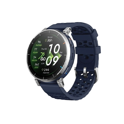 Amazfit Active 3 Premium 1.32 Inch Amoled Sapphire Display Smartwatch Atlas Blue