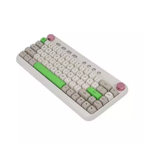 Ajazz Firstblood B21 Wireless Retro Mechanical Keyboard (Brown Switch)-gallery-1