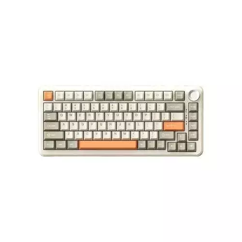 Ajazz AK820 MAX Tri-Mode Retro Mechanical Keyboard