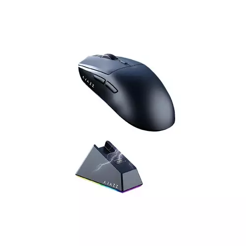 Ajazz AJ139 V2 MC 12000DPI wireless Black Gaming Mouse with Charging Dock-2