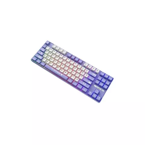 Ajazz AK870 MC Hot-swap 87-Key Purple White Mechanical Keyboard-gallery-2
