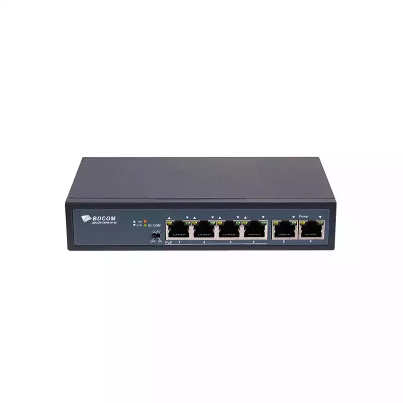 BDCOM S1006-4P 4 PORTS POE SWITCH