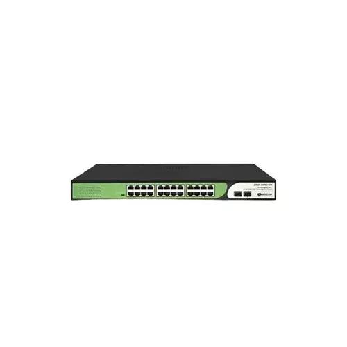BDCOM S1500-24P2S-370 24-Port Unmanaged PoE Switch