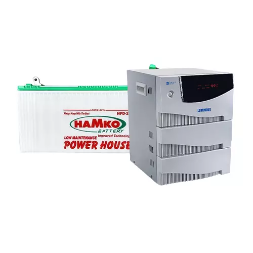 LUMINOUS Home UPS 3.5 KVA 48V Cruze+ 2940W IPS WITH 200AH BATTERY (4X Battery)