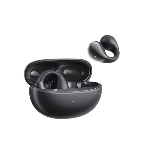 QCY Crossky C30S Open Ear Clip-On Wireless Earbuds (Black) - 2