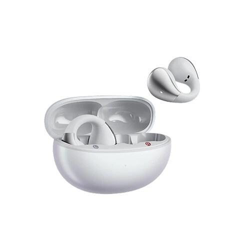 QCY Crossky C30S Open Ear Clip-On Wireless Earbuds (White) - 2