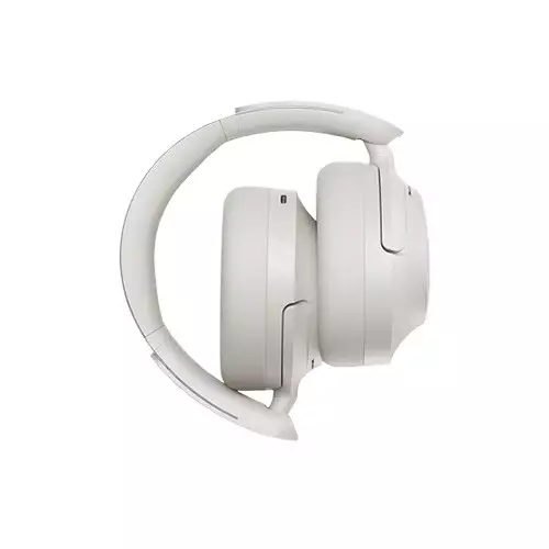 QCY H3S ANC Hi-Res Audio Wireless Headphone (White) - 3