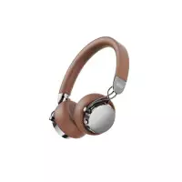QCY Era 7 Wireless Retro Over-Ear Headphone (Brown)