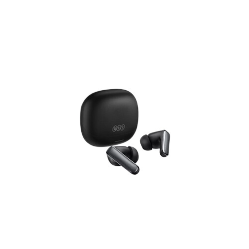 QCY MeloBuds N65 BT 6.0 Wireless Earbuds  Black With Adaptive ANC - 1