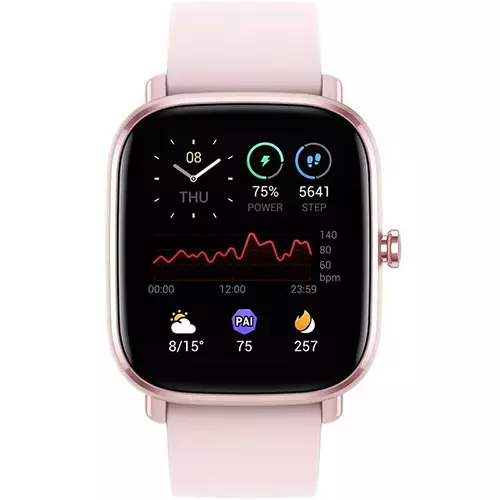 Amazfit GTS 2 mini Smartwatch Global Version (Flamingo Pink)-gallery-1
