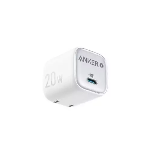 Anker Zolo 20W PD+IQ USB-C Charger (White)