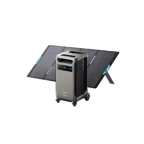 Anker SOLIX F3800 Plus Solar Generator With 400W Solar Panel