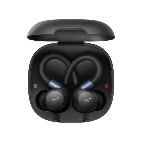 Anker SoundCore Sport X20 Black Earbuds with Hook - 1