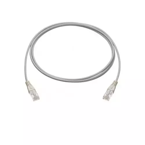 R&M CAT6 U/UTP 4P LSZH 2 METER GREY PATCH CORD