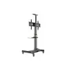 Kaloc KLC-161/B 32-55 Inch Black Adjustable Mobile TV Trolley For IFP-1