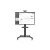 Kaloc KLC-161/B 32-55 Inch Black Adjustable Mobile TV Trolley For IFP-4