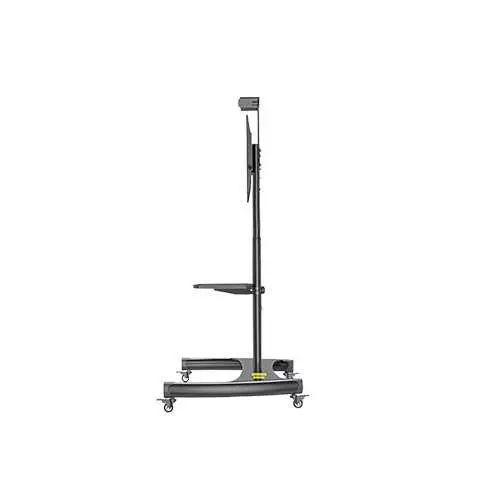 Kaloc KLC-150/B 32-75 Inch Black Adjustable Mobile TV Trolley For IFP-3
