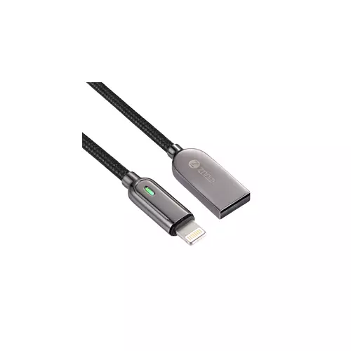 ZOOOK MAGICLIGHT I3 USB A TO LIGHTNING SMART LED FAST CHARGING CABLE-gallery-1