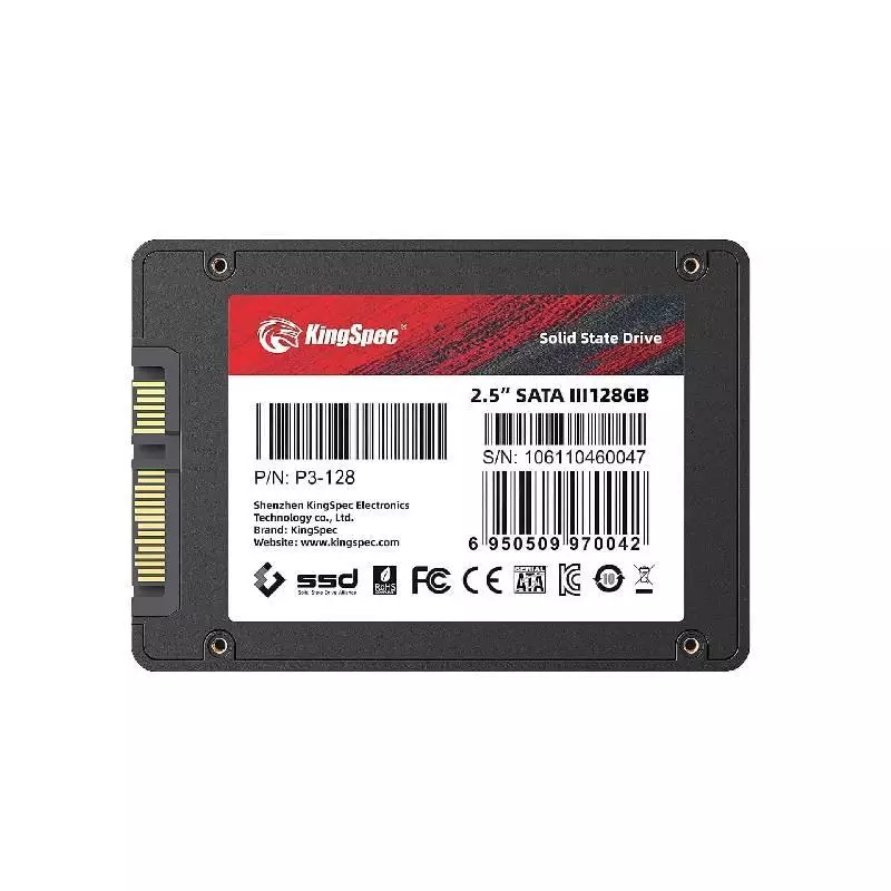 KINGSPEC P3 128GB SATA III 2.5 INCH SSD-1