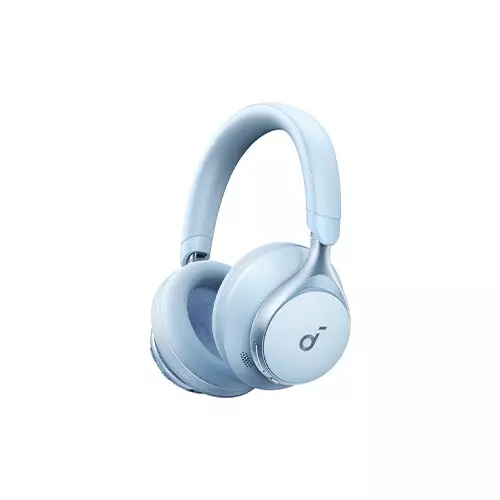 Anker Soundcore Space One Wireless Over-Ear Bluetooth Headset (Blue)