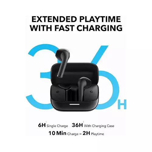 Anker Soundcore K20i TWS Earbuds (Black)-gallery-1