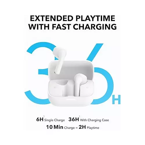 Anker Soundcore K20i TWS Earbuds (White)-gallery-1