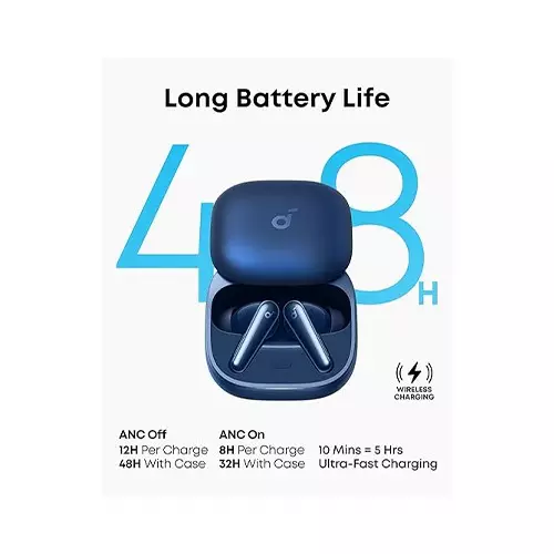 Anker Soundcore Liberty 5 NC True Wireless Earbuds (Blue)-gallery-2