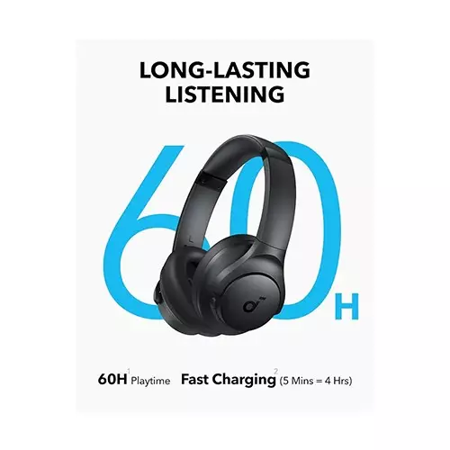 Anker Soundcore Q11i Over-Ear Bluetooth Headphones (Black)-gallery-1