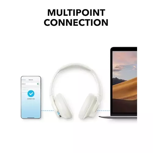 Anker Soundcore Q11i Over-Ear Bluetooth Headphones (White)-4