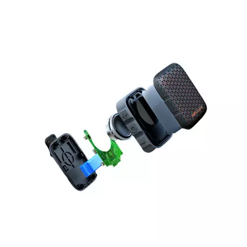 HiFuture Pocket S Mini Wearable Portable Bluetooth Speaker(Black) - 2