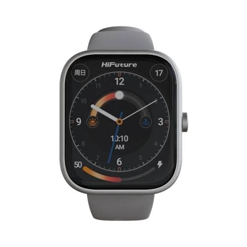 HiFuture Lume 1.85 Inch Silver Smart Watch