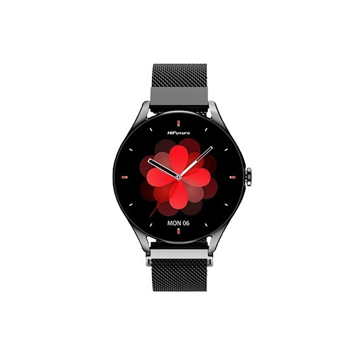 HiFuture Aura 2 1.32 Inch AMOLED Display Smartatch (Black)