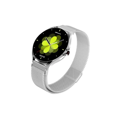 HiFuture Aura 2 1.32 Inch AMOLED Display Smartatch (Silver) - 1