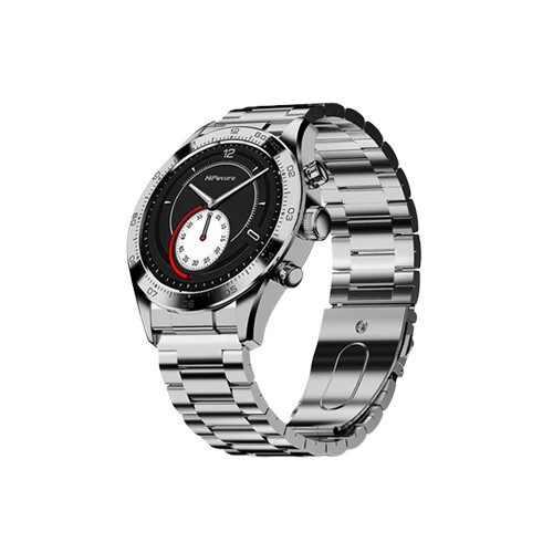 HiFuture Go Pro 2 1.32 Inch AMOLED Smart Watch (Silver) - 1