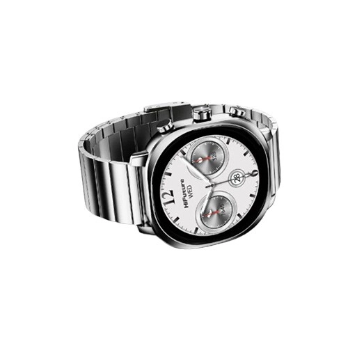 HiFuture AIX 1.43 Inch AMOLED Display Smartwatch (Silver) - 2