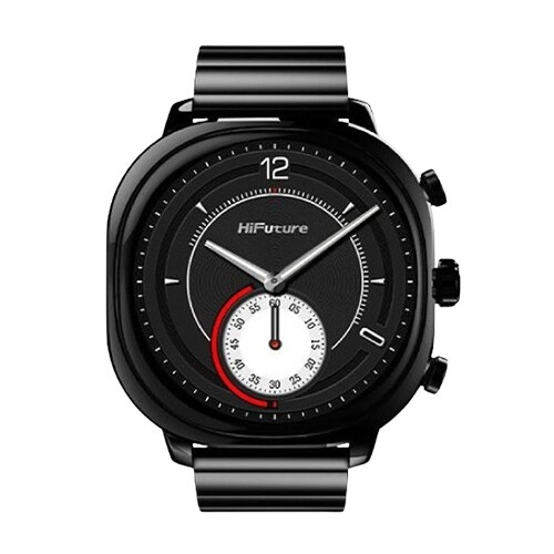 HiFuture AIX 1.43 Inch AMOLED Display Smartwatch (Black) - 2