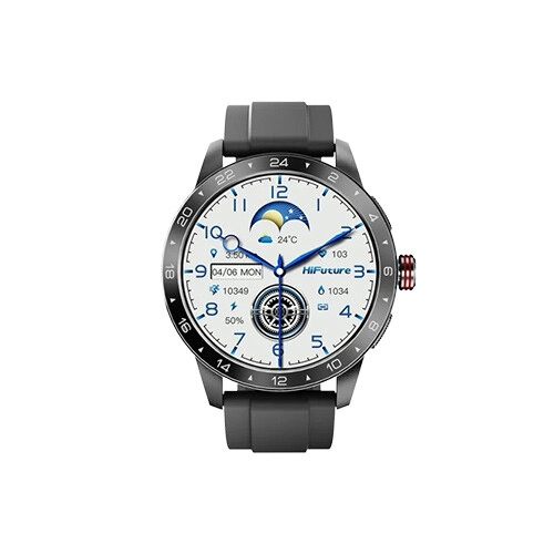 HiFuture Flex 2 1.39 Inch IPS Display Smartwatch (Black)