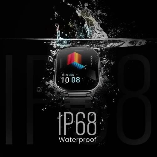 HiFuture Ultra3 Pro Black Bluetooth Smart Watch - 1