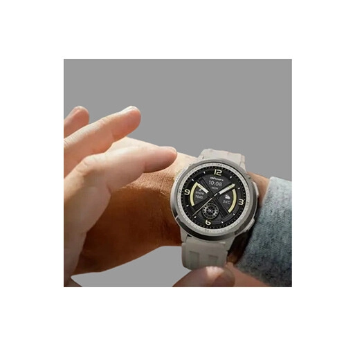 HiFuture MIX 3 1.43 Inch AMOLED Smartwatch (Latte) - 1