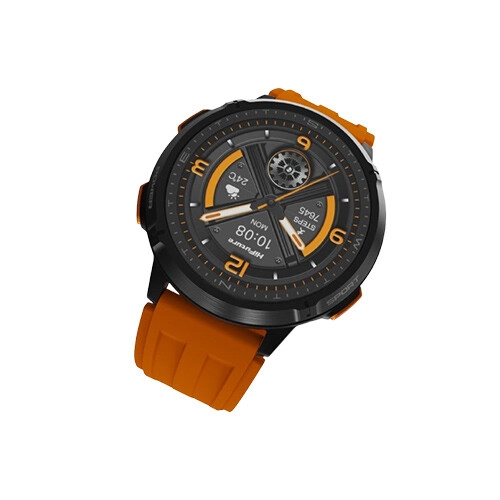 HiFuture MIX 3 1.43 Inch AMOLED Smartwatch (Orange) - 1