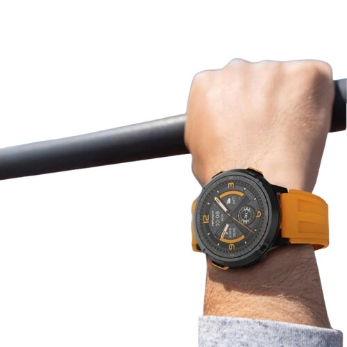 HiFuture MIX 3 1.43 Inch AMOLED Smartwatch (Orange) - 4