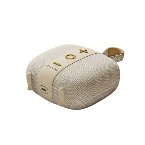 HiFuture LINO S Portable Bluetooth Speaker (Latte) - 2