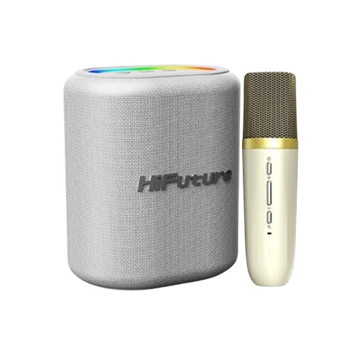 Hifuture Vocalist 100 BT5.3 Wireless Speaker (Silver) - 2