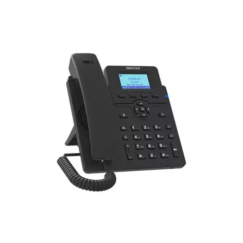 Dinstar C60U 5-way Conference IP Phone with Adapter