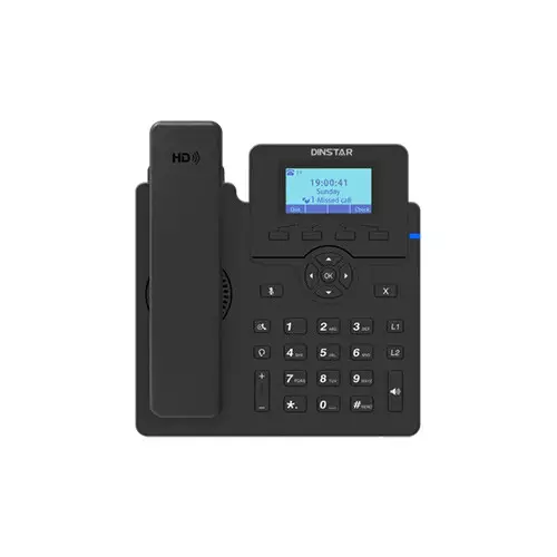 Dinstar C60U 5-way Conference IP Phone with Adapter-gallery-2